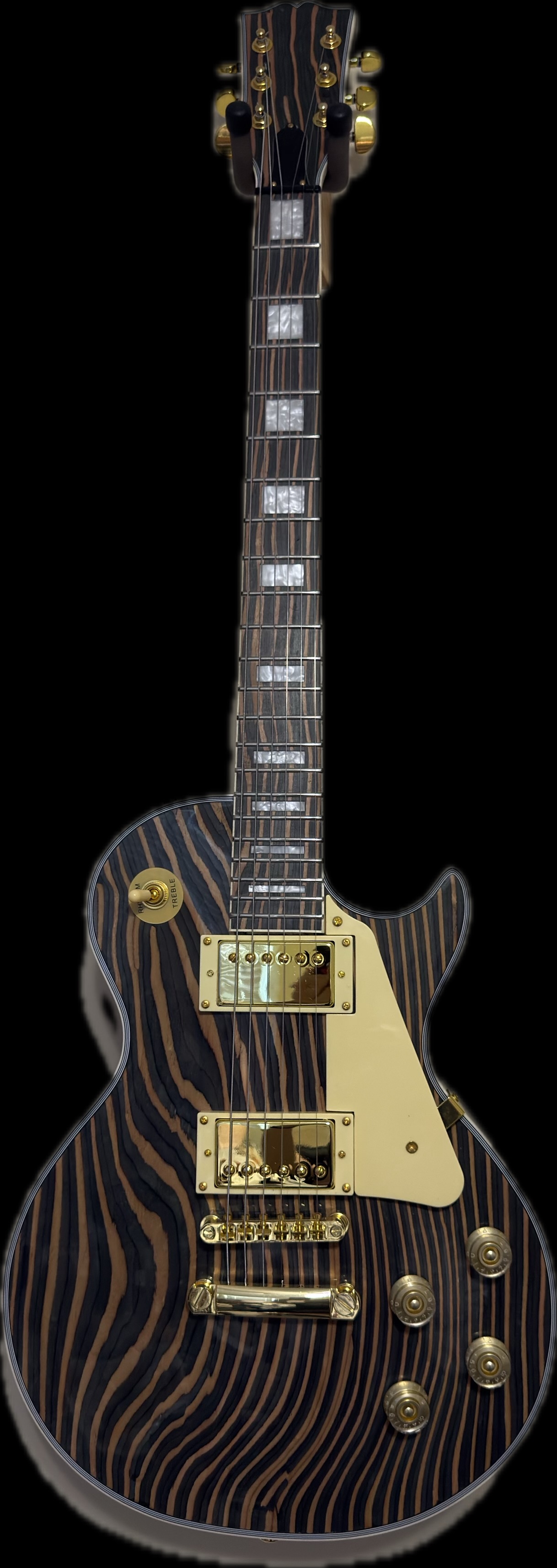 2026 Custom Les Paul Zebrawood